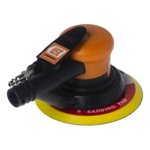 Lijadora Neumática Lusqtoff LX-4076 6 Pulgadas Naranja
