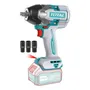 Llave de Impacto Inalámbrica Total 1/2″ 850Nm Turquesa