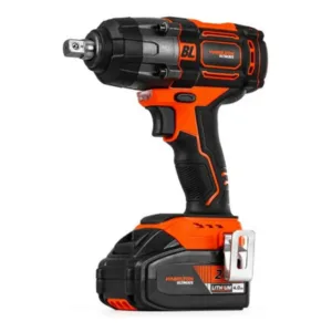 Llave de Impacto Hamilton Brushless 1/2″ 4Ah Color Negro/Naranja