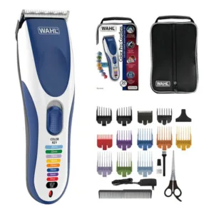 Cortadora de Pelo Wahl Colorpro Cordless 20 Piezas Azul/Blanco