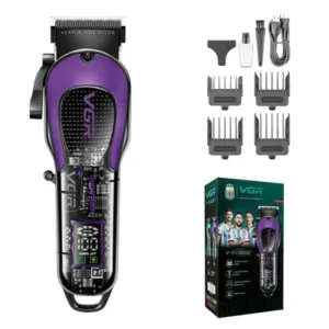 Máquina Cortar Pelo VGR V-692 Profesional 200 Min Violeta