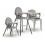 Silla Bebé Mega Baby Doha 3 En 1 Convertible Color Gris