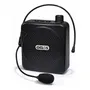 Micrófono Amplificador Portátil Bluetooth USB/SD Negro