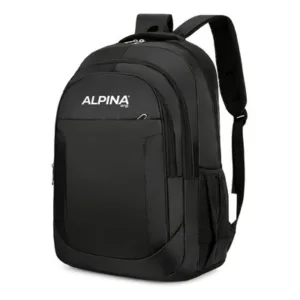 Mochila Alpina 30L Mod 2216 Negra Diseño Liso