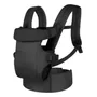Mochila Porta Bebé Ergonomica Talle Universal Hasta Negro