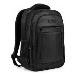 Mochila Antirrobo Porta Notebook Urbanas Negro Diseño Liso