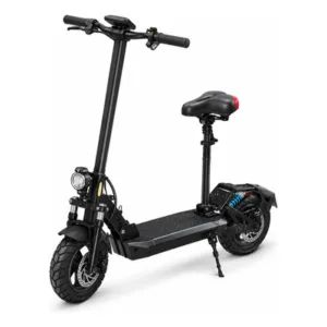Monopatín Eléctrico R – 800W 48V, Ruedas 10″ Negro