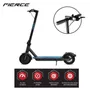Monopatín Eléctrico Fierce Plegable 25km 250W con Luz Negro