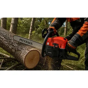 Motosierra Miyawa 52cc 50,8cm 2 Tiempos 2,7 Hp Roja