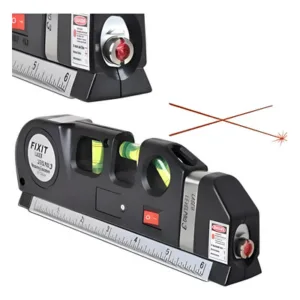 Nivel Láser 3 Burbujas Horizontal Vertical Cinta Métrica Bosch