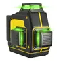 Nivel Láser Línea 3 x 360° Luz Verde Crossmaster 9936182