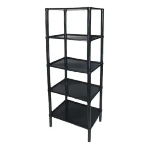Estantería Multiuso 5 Niveles Rack Color Negro