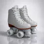 Patines Artísticos Kossok Skylia 27-28 mm Blanco Antideslizantes