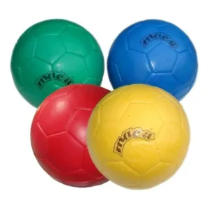 Pelota de Fútbol Macu 18 cm Goma Espuma Color Surtido