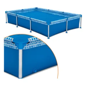 Pileta Pelopincho 240×155 cm No Inflable Celeste Rectangular