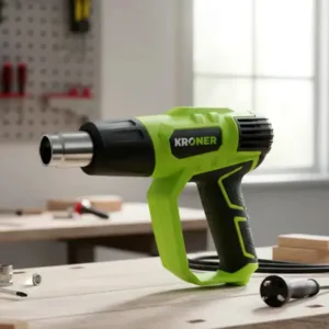 Pistola de Calor Black+Decker 2000W con Accesorios y Maletín