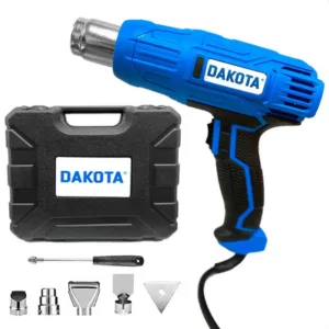 Pistola de Calor Dakota 2000W Línea Pesada con Accesorios