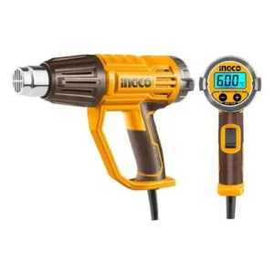 Pistola de Calor Ingco HG200058-4 Digital 2000W Amarillo