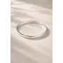 Pulsera Esclava Plata 925 Laminada 0.6 Cm 6.7 Cm