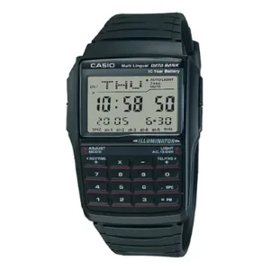 Reloj Casio DBC32 Negro Vintage con Calculadora Data Bank