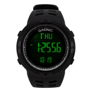 Reloj Deportivo Gadnic RM50F22 Hombre LED Sumergible Silicon
