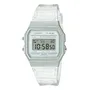 Reloj Casio F-91WD-1 Transparente Plateado Gris