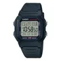 Reloj Casio Digital Resina Negra Fondo Blanco