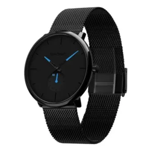 Reloj Pulsera Gadnic Ares Correa Acero Inoxidable Negro