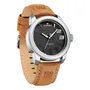Reloj Pulsera Naviforce NF9202L Correa Cuero Marrón Gris