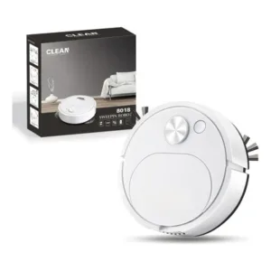 Robot Aspirador Inteligente USB Recargable Blanco
