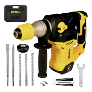 Rotomartillo Eléctrico Konan KRM/32V 1650W 6J con Maletín