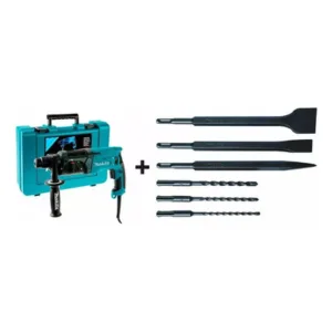 Rotomartillo Percutor Makita HR2470X13 con Maleta Azul