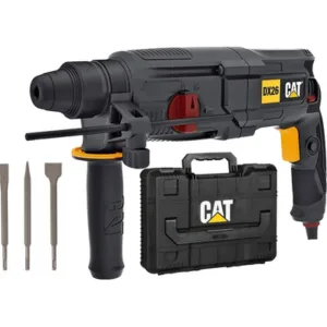 Rotomartillo SDS Plus 800W Reversible Cat Cinceles Negro