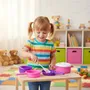 Set Cocina Juguete Duravit 6 Piezas Rosa Violeta Niños