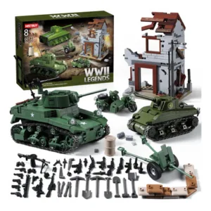 Set Construcción Tanques Ejército Segunda Guerra