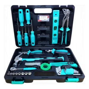 Set de Herramientas Home X152 con Maletín Celeste