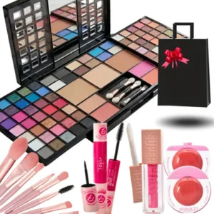 Set Maquillaje Profesional Combo Sombras Mujer
