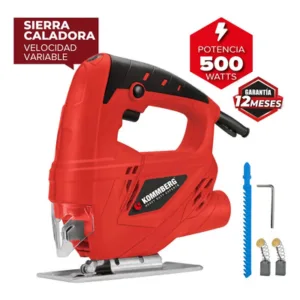 Sierra Caladora Kommberg 500W 3000rpm para Madera 55mm