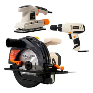 Sierra Circular Taladro Atornillador Lijadora Orb Naranja 1200W
