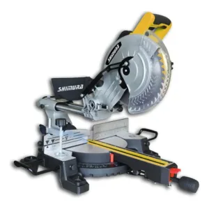 Sierra Ingletadora Telescópica Shimura SH-S10T 1800W Guía Láser