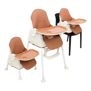 Silla Comer Moovy Avanti 4 en 1 Portátil Beige