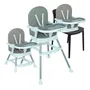 Silla Comer Bebé Avanti Lyra 3 en 1 Booster Gris