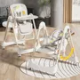 Silla de Comer Jazak Multifunción Plegable Altura Ajustable