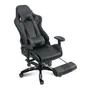Silla Escritario Gamer Level Up Apolo Ergonómica Negro Gris