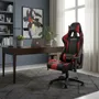 Silla Gamer Alpina FT055 Ergonómica Reclinable Negra/Roja