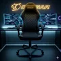 Silla Gamer Cougar Fusion Ex Reclinable Tela Negra