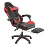 Silla Gamer Ergonomica Reclinable CL Roja con Apoya Pies