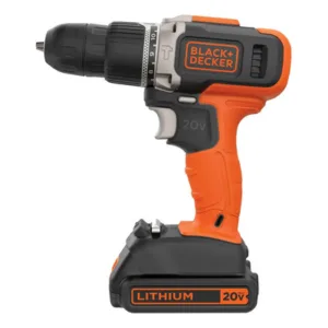 Taladro Atornillador Black+Decker 20V BCD704C1 Percutor