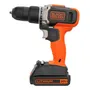 Taladro Atornillador Black+Decker 20V con Batería y Cargador