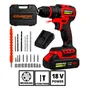 Taladro Atornillador Inalámbrico Garden Plus 18V con Maletín
